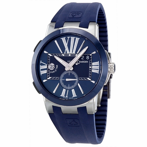 Ulysse Nardin 243-00-3/43 Executive Dual Time Mens Automatic Watch