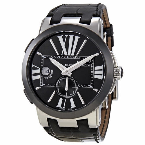 Ulysse Nardin 243-00/42 Executive Dual Time Mens Automatic Watch