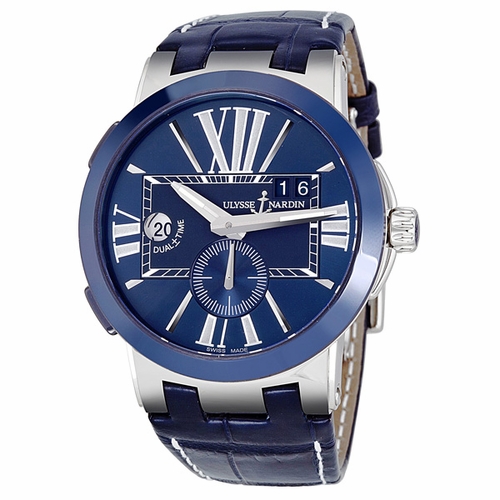 Ulysse Nardin 243-00/43 Executive Dual Time Mens Automatic Watch