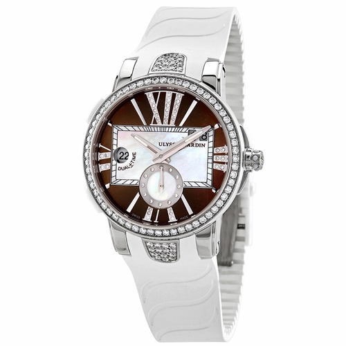 Ulysse Nardin 243-10B-3C/30-05 Executive Dual Time Ladies Automatic Watch