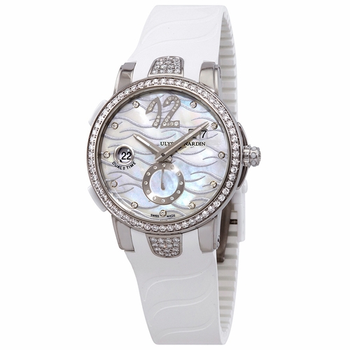 Ulysse Nardin 243-10B-3C/691 Executive Dual Time Ladies Automatic Watch