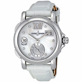 Ulysse Nardin 243-22-391 Dual Time Diamond Ladies Automatic Watch