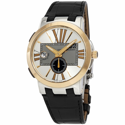 Ulysse Nardin 245-00/421-INDIA Executive Dual Time Mens Automatic Watch