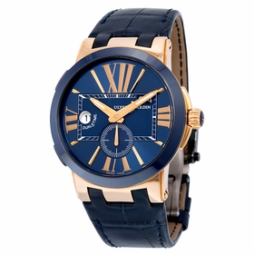 Ulysse Nardin 246-00-5-43 Executive Dual Time Mens Automatic Watch