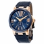Ulysse Nardin 246-00-5-43 Executive Dual Time Mens Automatic Watch