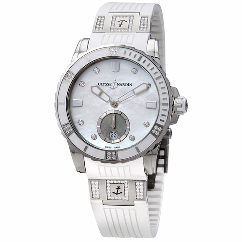 Ulysse Nardin 3203-190-3C/10.10 Diver Ladies Automatic Watch