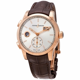 Ulysse Nardin 3346-126/91 Dual Time Mens Automatic Watch