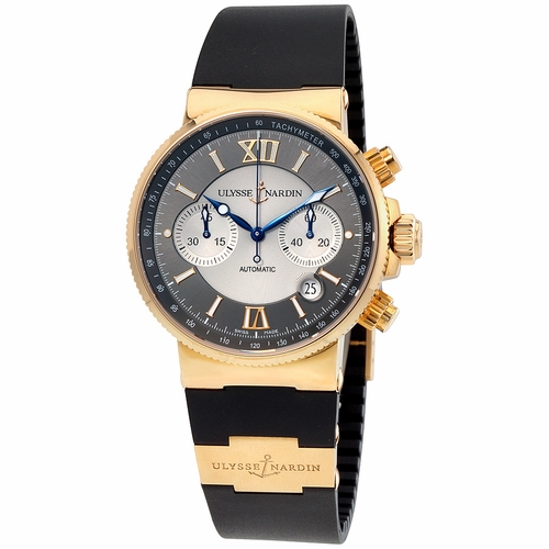 Ulysse Nardin 356-66-3-319 Maxi Marine Mens Chronograph Automatic Watch