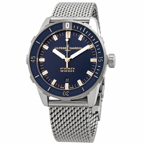 Ulysse Nardin 8163-175-7MIL/93 Diver Mens Automatic Watch