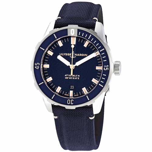 Ulysse Nardin 8163-175/93 Diver Mens Automatic Watch