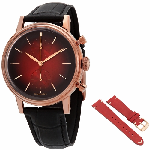 Undone URB-MST-MARS-RG-SET Urban Mystique Mars Mens Chronograph Quartz Watch