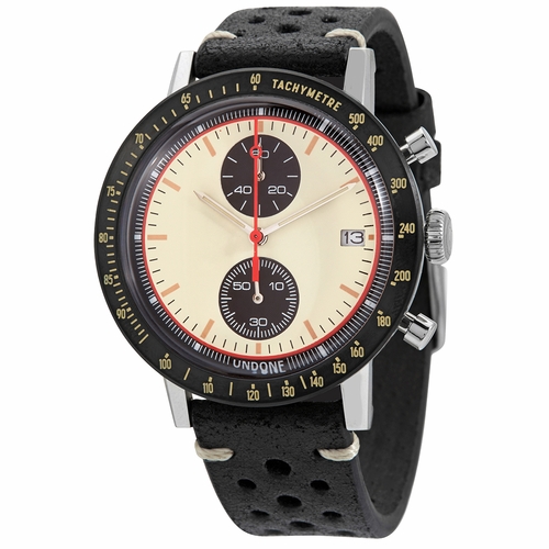 Undone URB-VNT-NWMN-SGL Urban Vintage Newman Mens Chronograph Quartz Watch