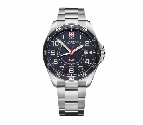 Victorinox 241896 FieldForce GMT Mens Quartz Watch