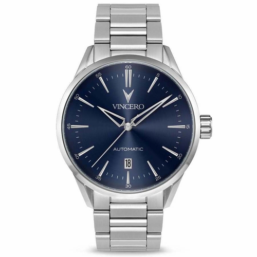 Vincero SBlu-SilM-Y08 Icon Mens Automatic Watch