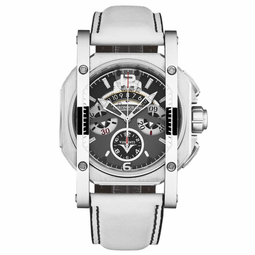 Visconti W105-00-124-061 Silver Shadow Mens Chronograph Automatic Watch