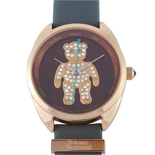 Vivienne Westwood VV103BRGY Crazy Bear Ladies Quartz Watch