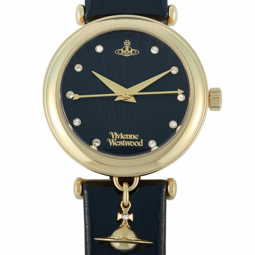 Vivienne Westwood VV108BKBK Trafalgar Ladies Quartz Watch Vivienne Westwood VV108BKBK Trafalgar Ladies Quartz Watch