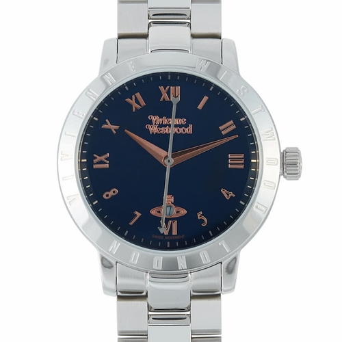 Vivienne Westwood VV152NVSL Bloomsbury Blue Ladies Quartz Watch