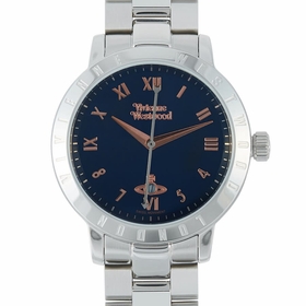 Vivienne Westwood VV152NVSL Bloomsbury Blue Ladies Quartz Watch Vivienne Westwood VV152NVSL Bloomsbury Blue Ladies Quartz Watch
