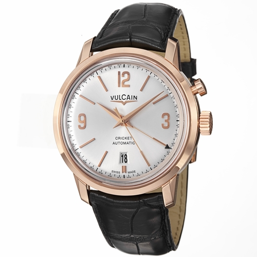 Vulcain 210550.279LBK 50s Presidents Mens Automatic Watch