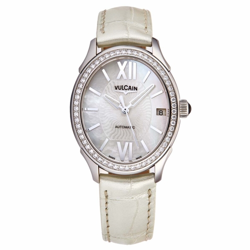 Vulcain 61L164N20BAL412 First Lady Ladies Automatic Watch