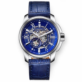 Waldhoff 04B Republic Royal Blue Mens Automatic Watch