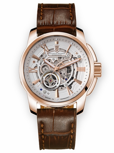Waldhoff 04D Waldhoff Republic Rose Gold Heritage Mens Automatic Watch