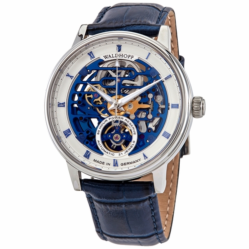 Waldhoff 06B Capital Royal Blue Mens Automatic Watch