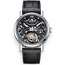 Waldhoff Metropolis Obsidian Black Metropolis Mens Hand Wind Watch