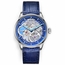 Waldhoff MW-12 CM Paragon Pearl Royal Blue Mens Hand Wind Watch