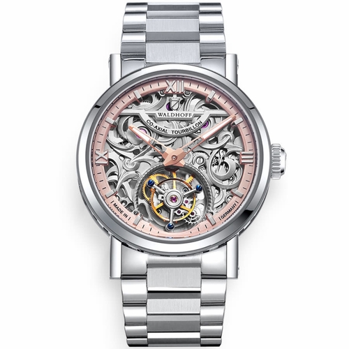 Waldhoff MW-18DL Metropolis Mens Hand Wind Watch