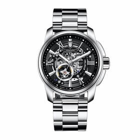 Waldhoff MWF-04-SS-02-WBK-3L Republic Mens Automatic Watch