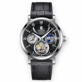 Waldhoff MWF-05-SS-02-WBK Ultramatic Mens Hand Wind Watch