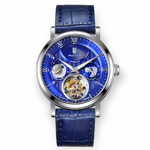 Waldhoff MWF-05-SS-04-WBL Ultramatic Mens Hand Wind Watch