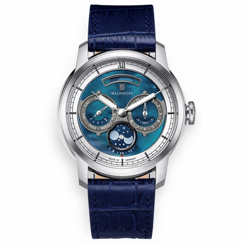 Waldhoff Olympus Royal Blue Olympus Mens Automatic Watch