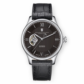 Waldhoff Regent Obsidian Black 02C Regent Mens Automatic Watch