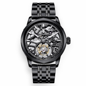 Waldhoff Vanguard V8 Black 09E Vanguard V8 Mens Hand Wind Watch