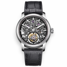 Waldhoff Waldhoff Imperial Black Diamond 08B Imperial Sapphire Tourbillon Mens Hand Wind Watch