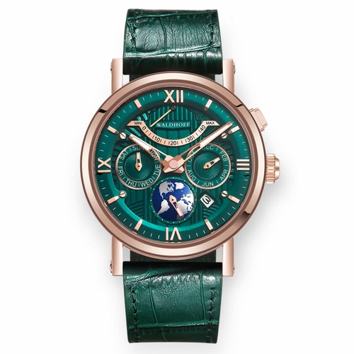 Waldhoff Waldhoff Multimatic II Emerald Multimatic II Mens Automatic Watch