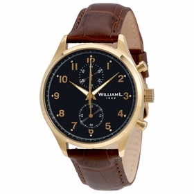 William L 1985 WLOJ02NROJCM Vintage Mens Chronograph Quartz Watch William L 1985 WLOJ02NROJCM Vintage Mens Chronograph Quartz Watch