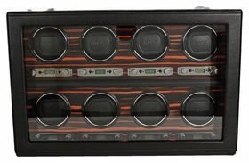 Wolf Roadster Eight Piece Watch Winder with Cover 459356