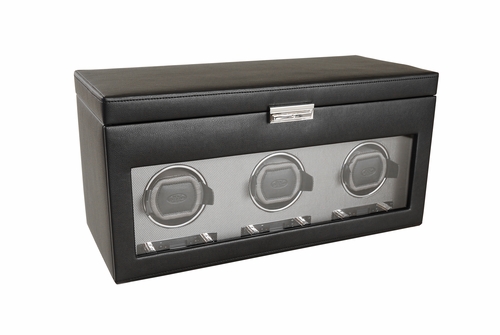 Wolf Viceroy Module 2.7 Triple Watch Winder with Storage 456302 Wolf Viceroy Module 2.7 Triple Watch Winder with Storage 456302