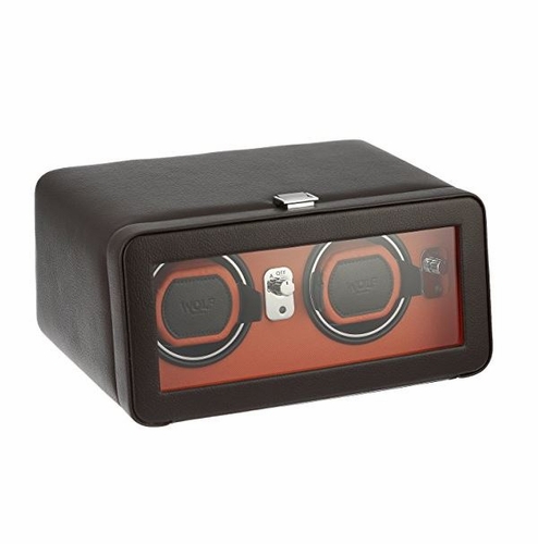 Wolf Windsor Brown/Orange Double Winder With Cover 452606 Wolf Windsor Brown/Orange Double Winder With Cover 452606