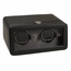 Wolf Windsor Module 2.5 Black Leather Double Watch Winder 4526029