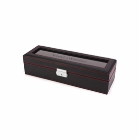 World of Watches 6 Slot Watch Case WOWBOX-GJ-WB0601B-6SLOT