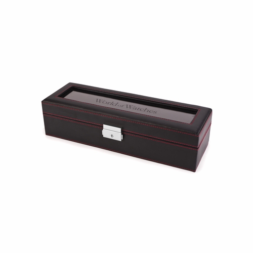 World of Watches 6 Slot Watch Case WOWBOX-GJ-WB0601B-6SLOT