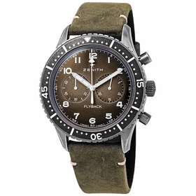 Zenith 11.2240.405/21.C773 Pilot Cronometro Tipo CP-2 Flyback Mens Chronograph Automatic Watch