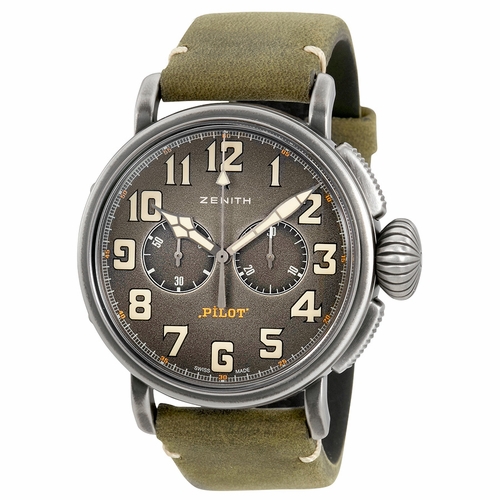 Zenith 11.2430.4069/21.C773 Heritage Pilot Type 20 Mens Chronograph Automatic Watch