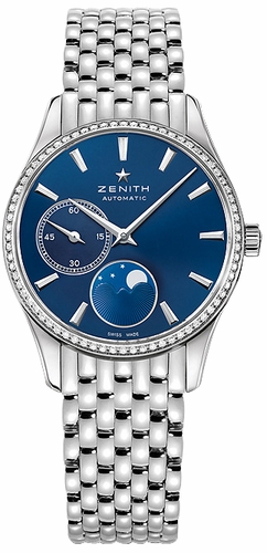 Zenith 16.2310.692/51.M2310 Elite Ultra Thin Lady Moonphase Ladies Automatic Watch