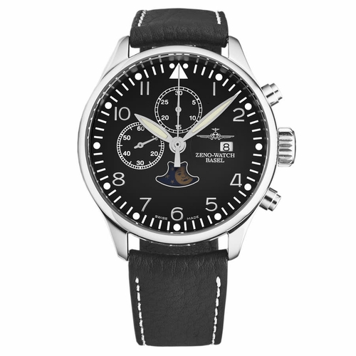 Zeno 4100-I1 VintageLine Mens Chronograph Hand Wind Watch